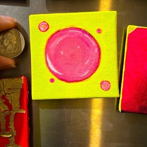 “BUBBLEGUM POP” Pocket Painting